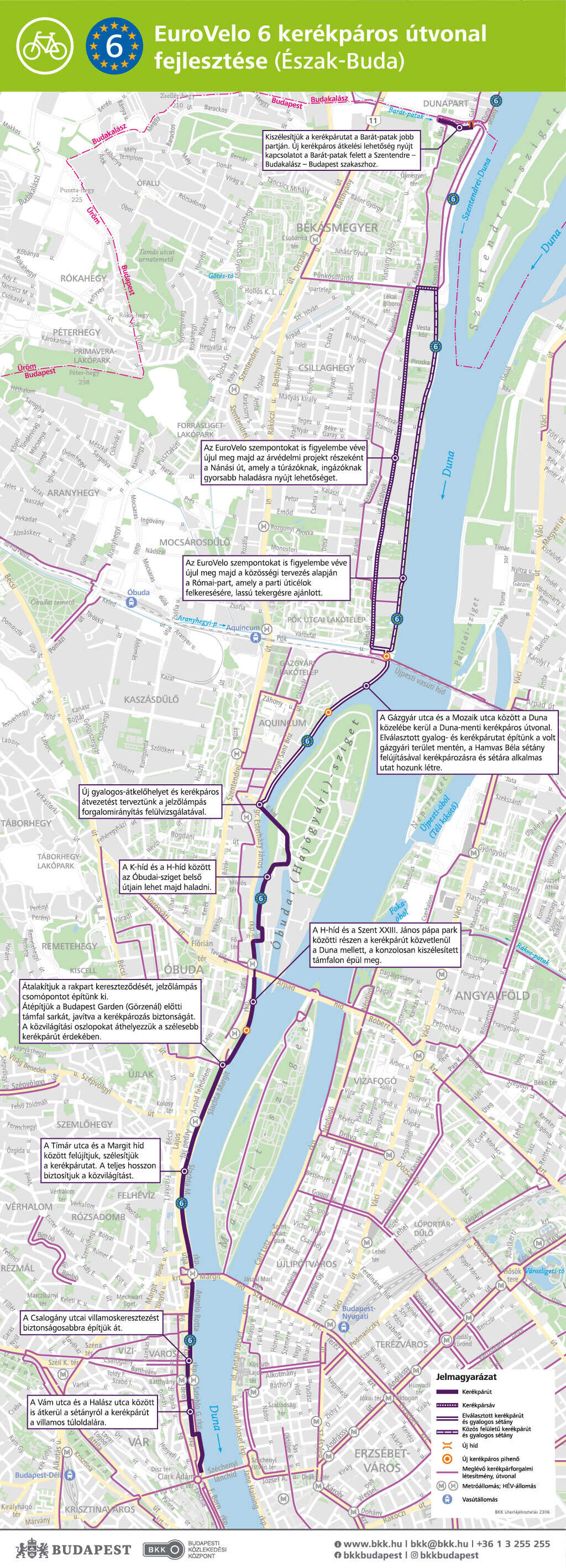 ev6 budapesti szakaszanak fejlesztese