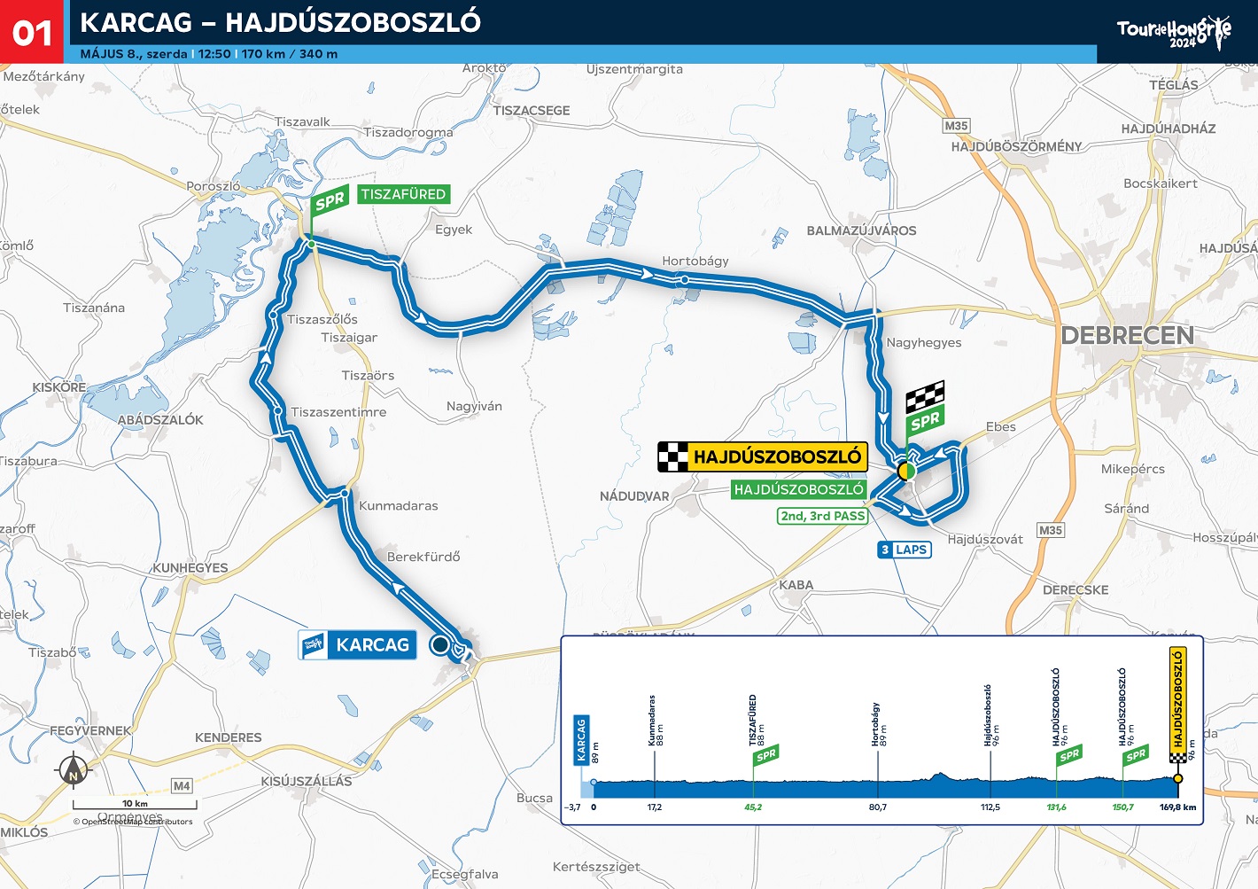 tour de hongrie 2024 utvonal ismerteto 01