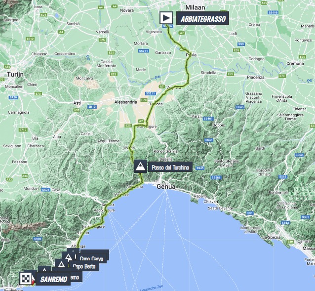 milano sanremo 2023 result map 83843aa660