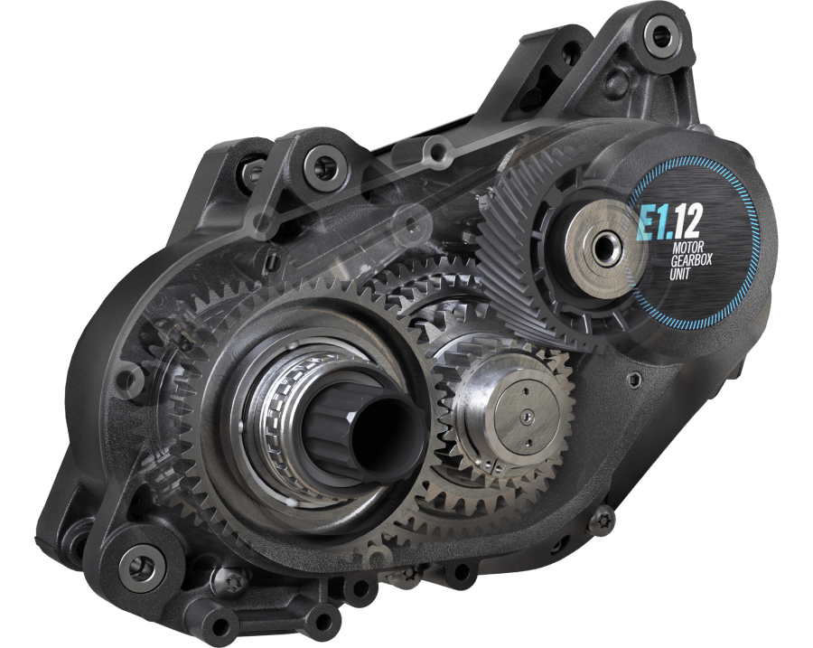 pinion motor gearbox unit