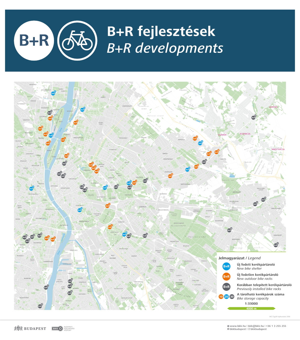 6 budapesti helyszinen adtak at b r kerekpartarolokat