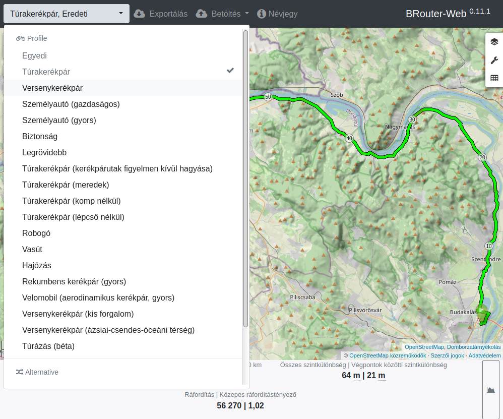 brouter egy konfiguralhato utvonaltervezo 04